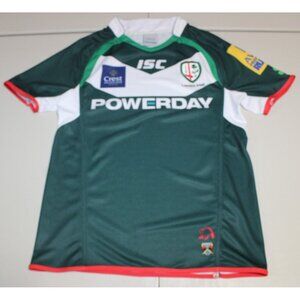 London Irish Rugby Union Team POWERDAY 2022-2023 Jersey Shirt Top Small ISC